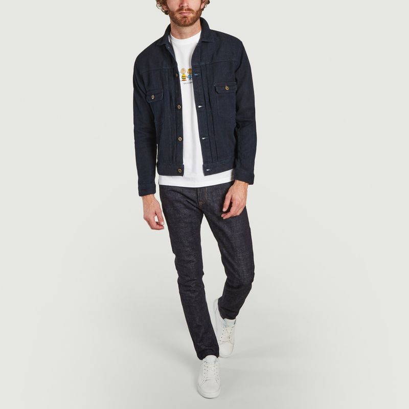 Sashiko 2nd Type denim jacket - Japan Blue Jeans